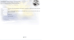 Desktop Screenshot of acu.org
